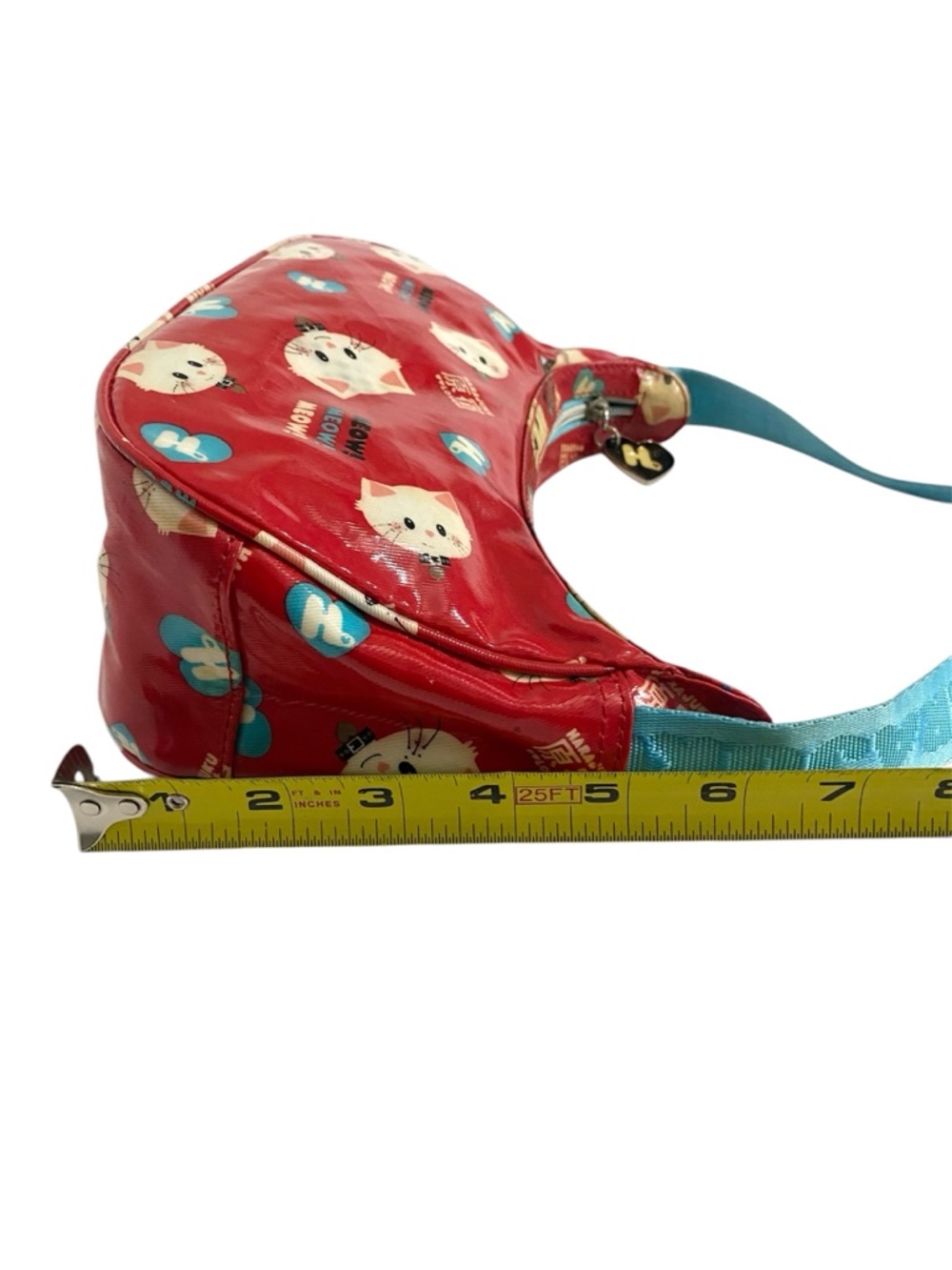 Y2K Harajuku Lovers Gwen Stefani Cats Meow Mini Shoulder Bag Baguette - Picture 9 of 13